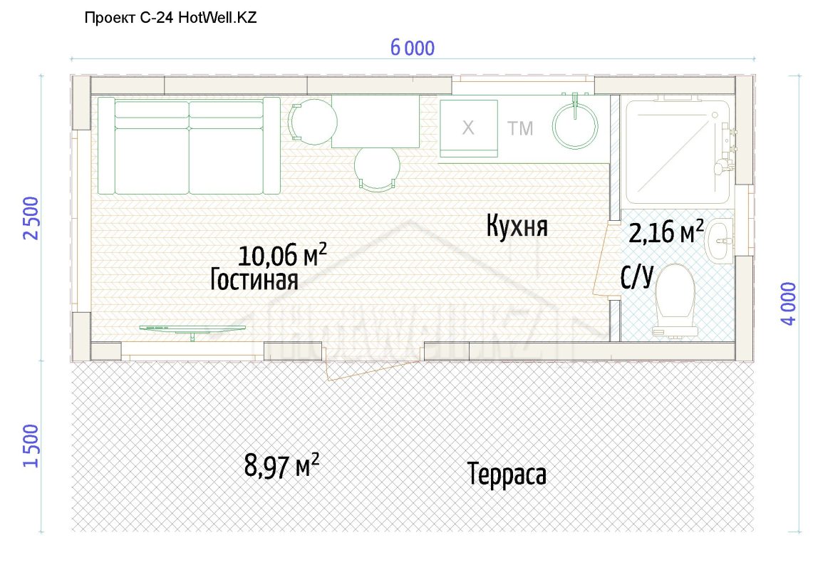 Модульные дома под ключ в Омске