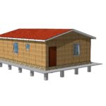 Проект дома «К-77» из СИП-панелей, 77 м² — проект дома под ключ | HotWell.KZ