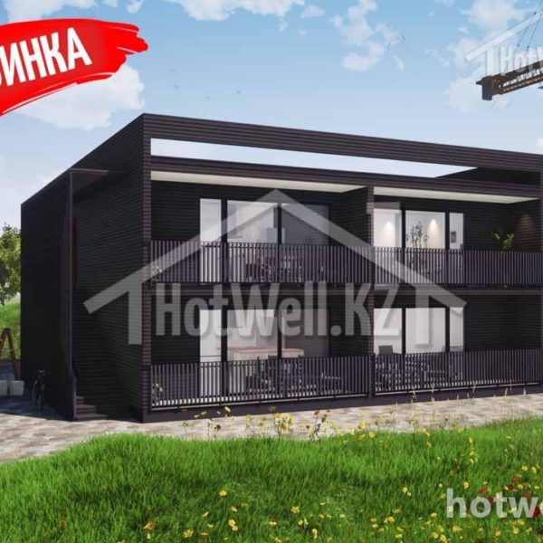 Дом на 4 квартиры