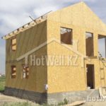 Проект дома «Б-119ББ» из СИП-панелей, 119 м² — проект дома под ключ | HotWell.KZ