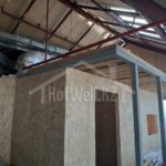 Проект дома «Н-160» из СИП-панелей, 160 м² — внутренняя отделка помещения с перегородками из панелей | HotWell.KZ