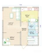 Проект дома "Н-119" 119 кв.м — изображение 2