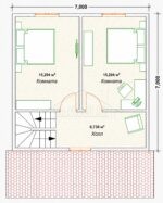 Проект дома "Б-98" 98 кв.м — изображение 2