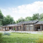 Проект дома «Г-328» из СИП-панелей, 328 м² — одноэтажный дом с панорамными окнами и большими террасами | HotWell.KZ