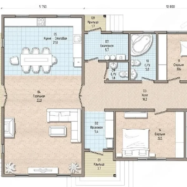 Проект дома «Д-209»