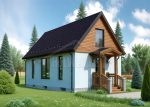 Проект дома К-100 из СИП-панелей, 100 м² — HotWell.KZ