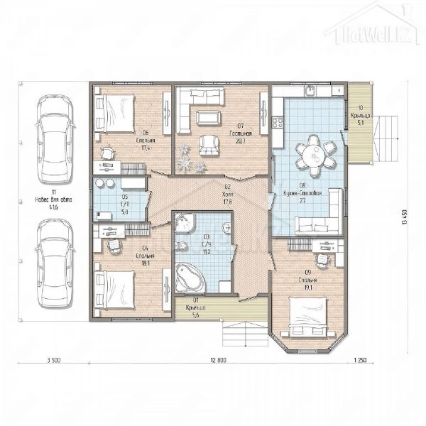 Проект дома «С-204» 204 кв.м.