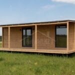 Проект дома С-60 из СИП-панелей, 60 м² — HotWell.KZ