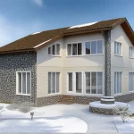 Проект дома Я-214 из СИП-панелей, 214 м² — HotWell.KZ