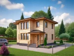Проект дома «А-124» 124 кв.м2