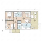 Проект дома «Б-110» 110 кв.м2