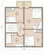 Проект дома «Б-121» 121 кв.м2