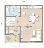 Проект дома «В-108» 108 кв.м2