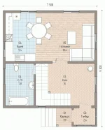 Проект дома «В-122» 122 кв.м2
