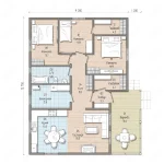 Проект дома «В-124» 124 кв.м2