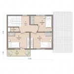 Проект дома «Д-123» 123 кв.м2