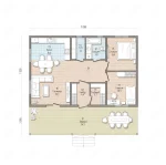 Проект дома «Е-120» 120 кв.м2