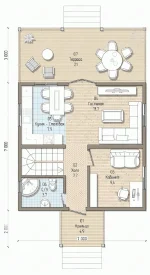 Проект дома «К-124» 124 кв.м2