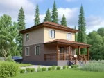 Проект дома «К-124» 124 кв.м2