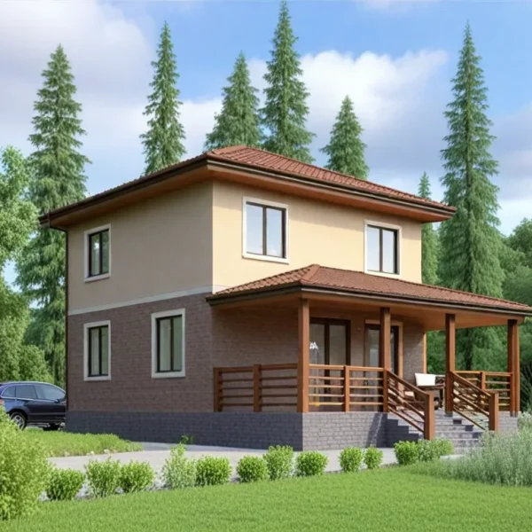 Проект дома «К-124» 124 кв.м2