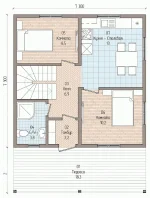 Проект дома «К-125» 125 кв.м2 1
