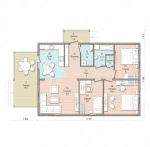 Проект дома «Л-121» 121 кв.м2