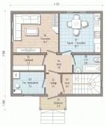 Проект дома «Л-124» 124 кв.м2