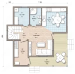 Проект дома «М-110» 110 кв.м2 — изображение 2