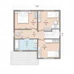 Проект дома «О-124» 124 кв.м2