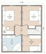Проект дома «П-109» 109 кв.м2