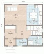Проект дома «Р-122» 122 кв.м2