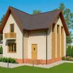 Проект дома С-131 из СИП-панелей, 131 м² — HotWell.KZ