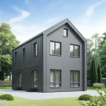 Проект дома С-125 из СИП-панелей, 125 м² — HotWell.KZ