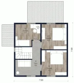 Проект дома «Т-125» 125 кв.м2