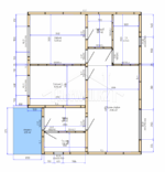 Проект дома "В-77"  77 кв.м2 — изображение 3