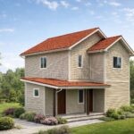 Проект дома А-108 из СИП-панелей, 108 м² — HotWell.KZ