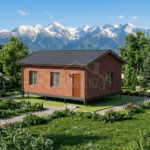 Проект дома К-50 из СИП-панелей, 50 м² — HotWell.KZ