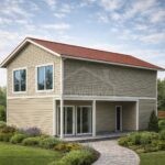 Проект дома В-100 из СИП-панелей, 100 м² — HotWell.KZ