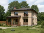 Проект дома «А-173», 173 м² — дом из СИП-панелей под ключ, 2 этажа | HotWell.KZ
