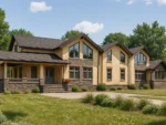 Проект дома «Б-289», 289 м² — дом из СИП-панелей под ключ, 2 этажа | HotWell.KZ