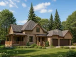 Проект дома «Г-437», 437 м² — дом из СИП-панелей под ключ, 2 этажа | HotWell.KZ