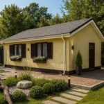 Проект дома «Г-71», 71 м² — дом из СИП-панелей под ключ, 1 этаж | HotWell.KZ