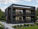 Проект дома «К-279», 279 м² — дом из СИП-панелей под ключ, 2 этажа | HotWell.KZ