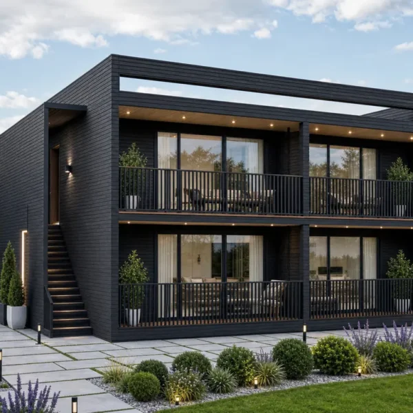 Проект дома «К-279», 279 м² — дом из СИП-панелей под ключ | HotWell.KZ
